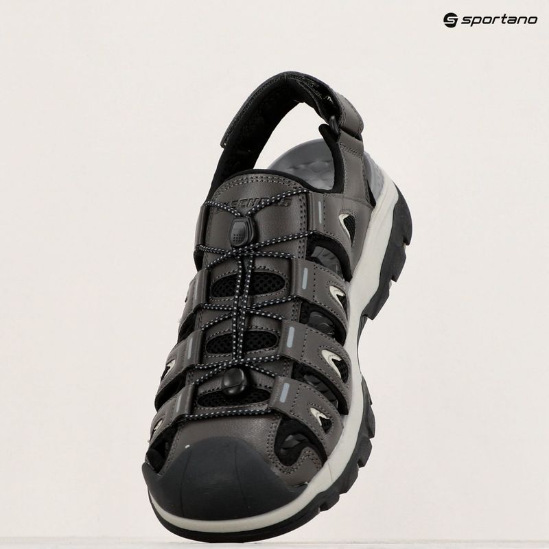 Férfi szandál SKECHERS Tresmen Outseen gray 15