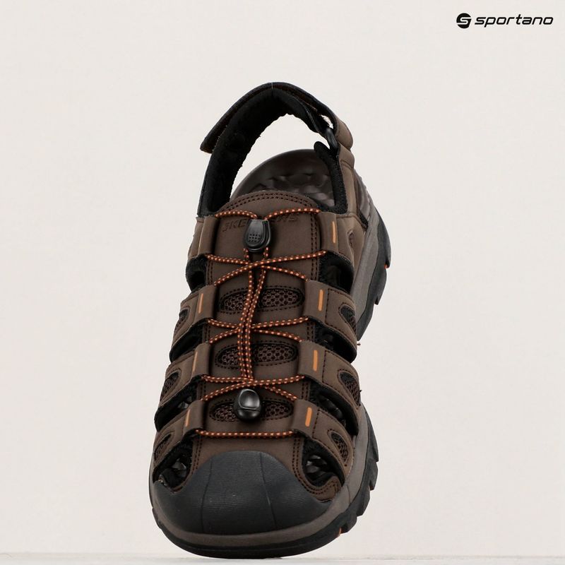 Férfi szandál SKECHERS Tresmen Outseen chocolate 14