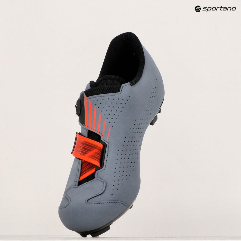 Férfi MTB kerékpáros cipő Sidi MTB Aertis grey/red 11