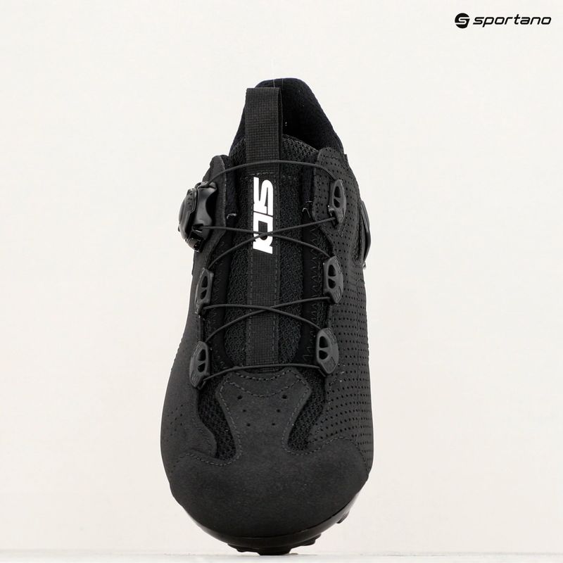 Férfi MTB kerékpáros cipő Sidi MTB Gravel black/black 12