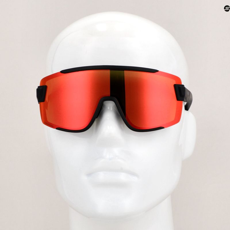 Napszemüveg Smith Wildcat matte black/chromapop red mirror 8