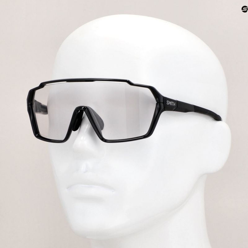 Napszemüveg Smith Shift MAG black/chromapop photochromic clear to gray 8