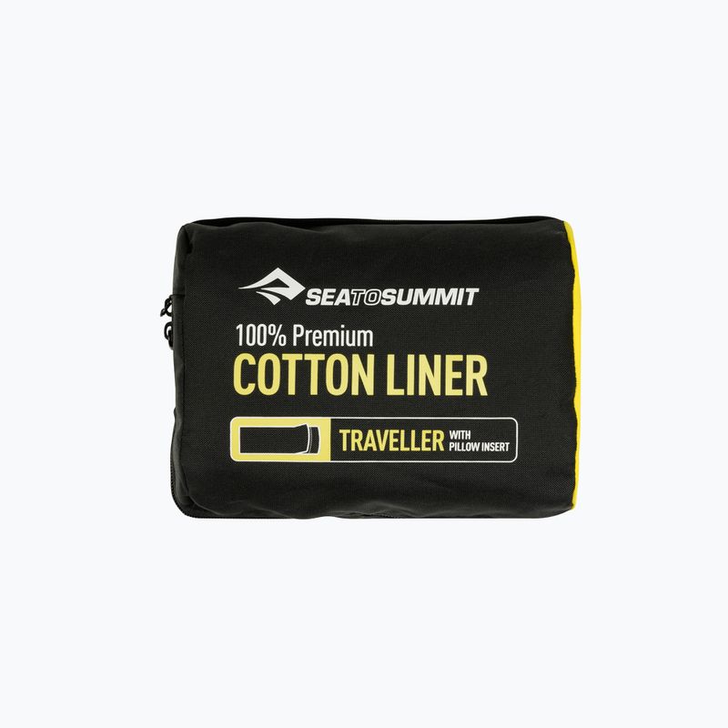 Sea to Summit Premium Cotton Traveller hálózsák bélés kék AYHAOSNB