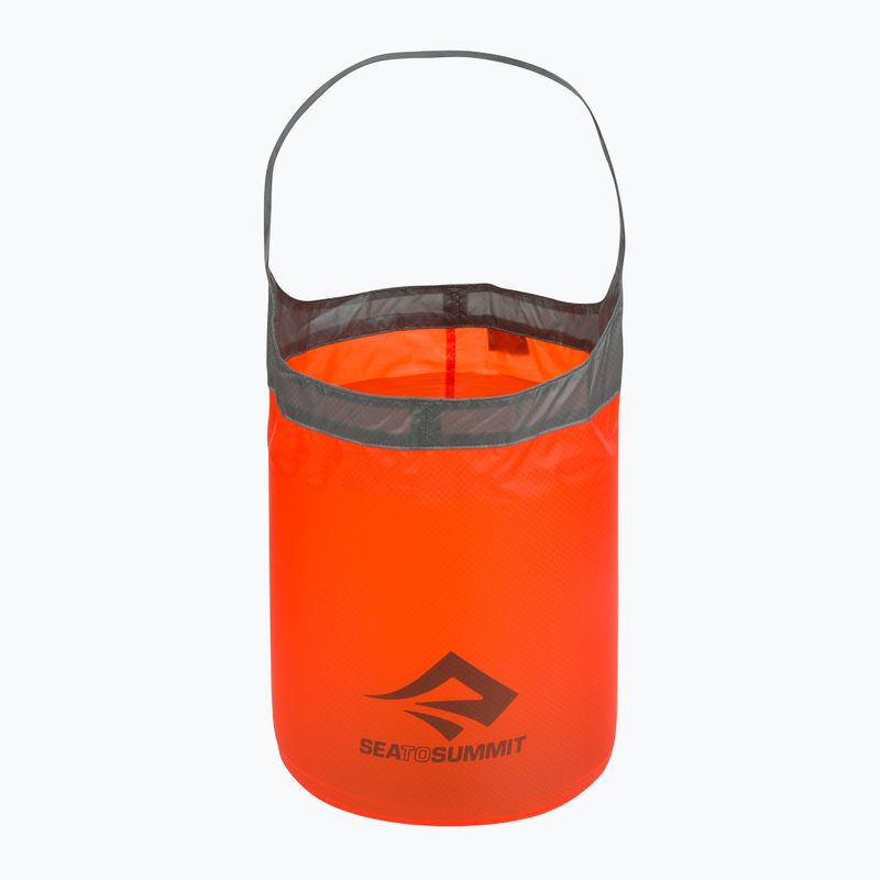 Sea to Summit Ultra Sil összecsukható vödör 10 l piros