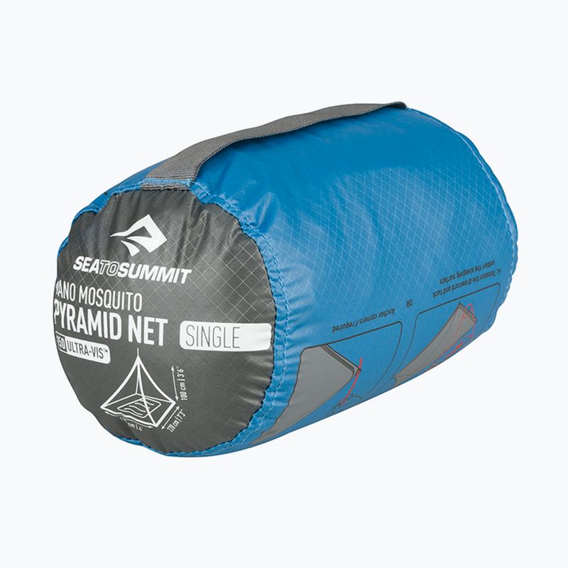 Szúnyogháló Sea To Summit Nano MosquiTo Pyramid Net Single grey 7