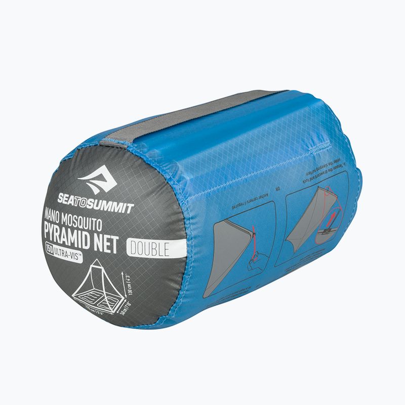Szúnyogháló Sea To Summit Nano MosquiTo Pyramid Net Double grey 9