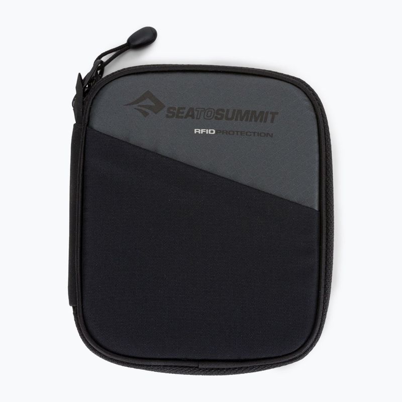 Sea to Summit utazási pénztárca RFID védelem szürke/fekete ATLTWRFIDSBK 2