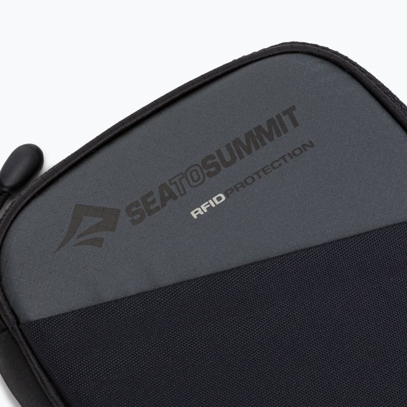 Sea to Summit utazási pénztárca RFID védelem szürke/fekete ATLTWRFIDSBK 4