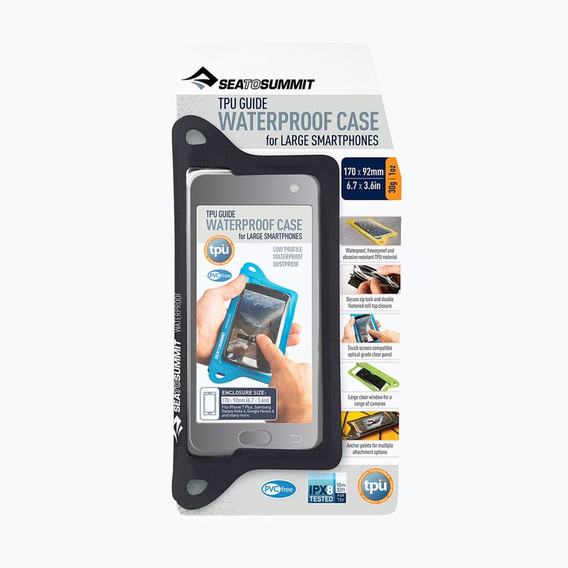 Okostok a okostelefonhoz Sea To Summit TPU Guide Waterproof Case black 2