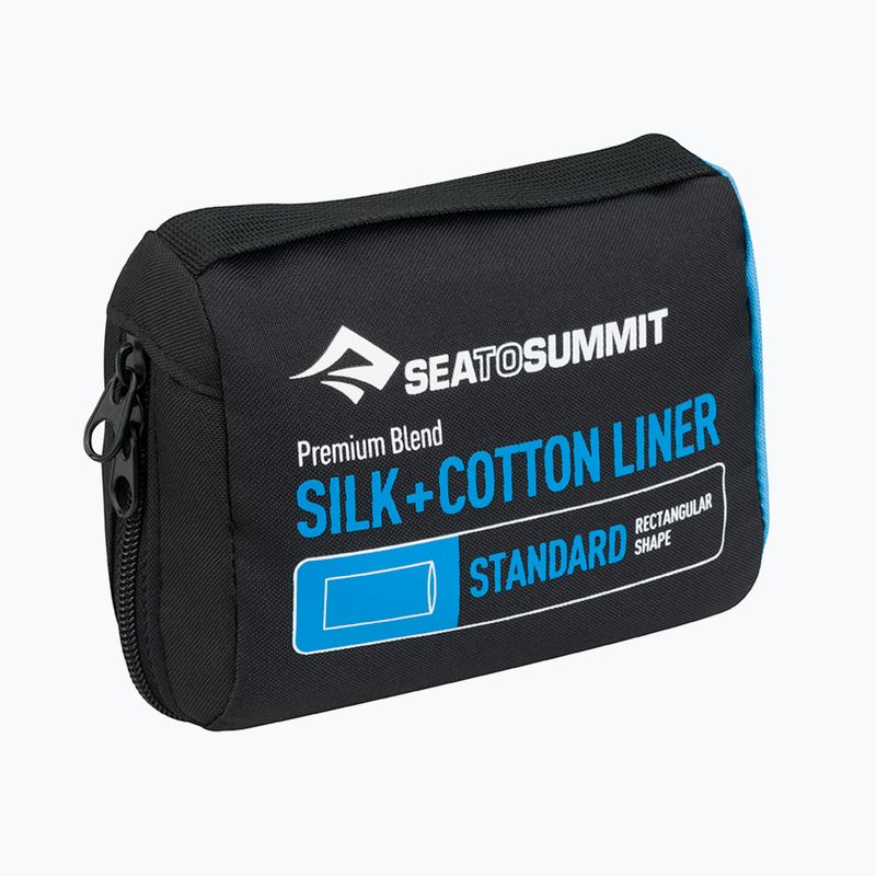 Sea to Summit selyem/pamut utazó párnával tengeri ASLKCTNYHASF