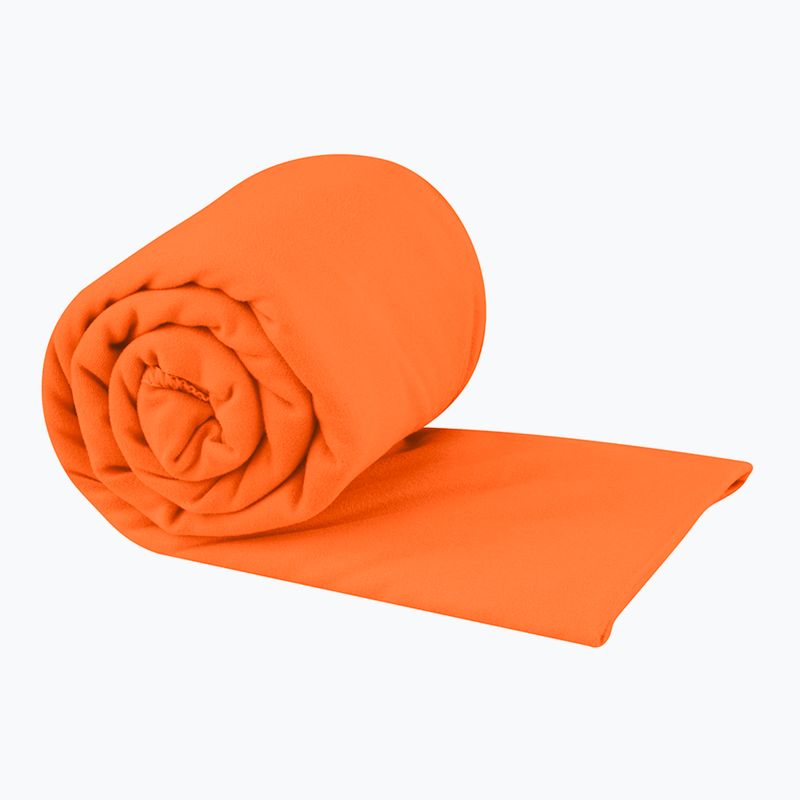 Gyorsan száradó törölköző Sea to Summit Pocket Towel L outblack orange 2