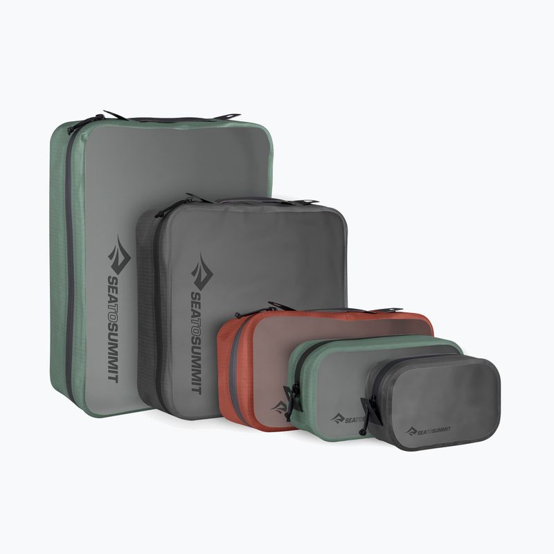 Utazási rendező Sea to Summit Hydraulic Packing Cube M picante 2