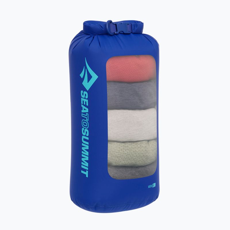 vízálló táska Sea to Summit Lightweight Dry Bag View 8 l surf blue 3