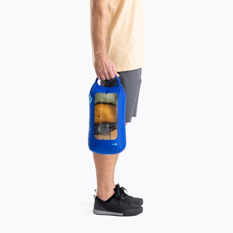 vízálló táska Sea to Summit Lightweight Dry Bag View 8 l surf blue 4