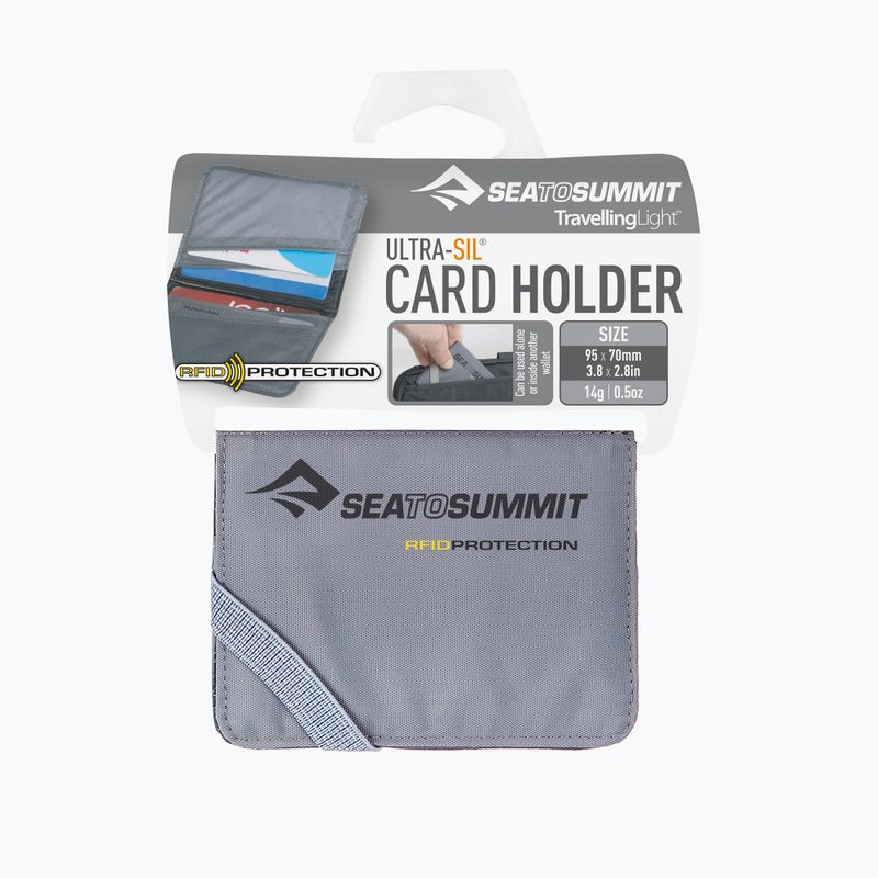 Pénztárca Sea to Summit Card Holder RFID grey 2