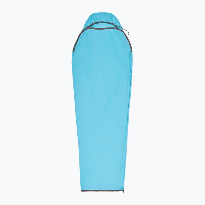 Hálózsák betét Sea to Summit Breeze Sleeping Bag Liner Mummy compact blue atoll/beluga