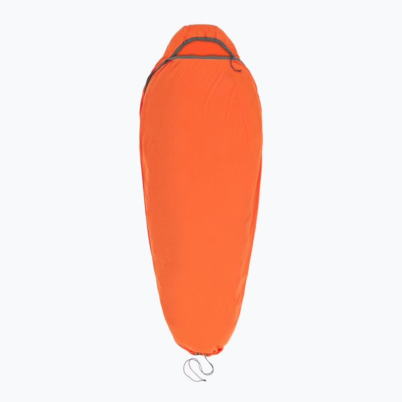Hálózsák betét Sea to Summit Reactor Extreme Sleeping Bag Liner Mummy CT spicy orange/beluga 2