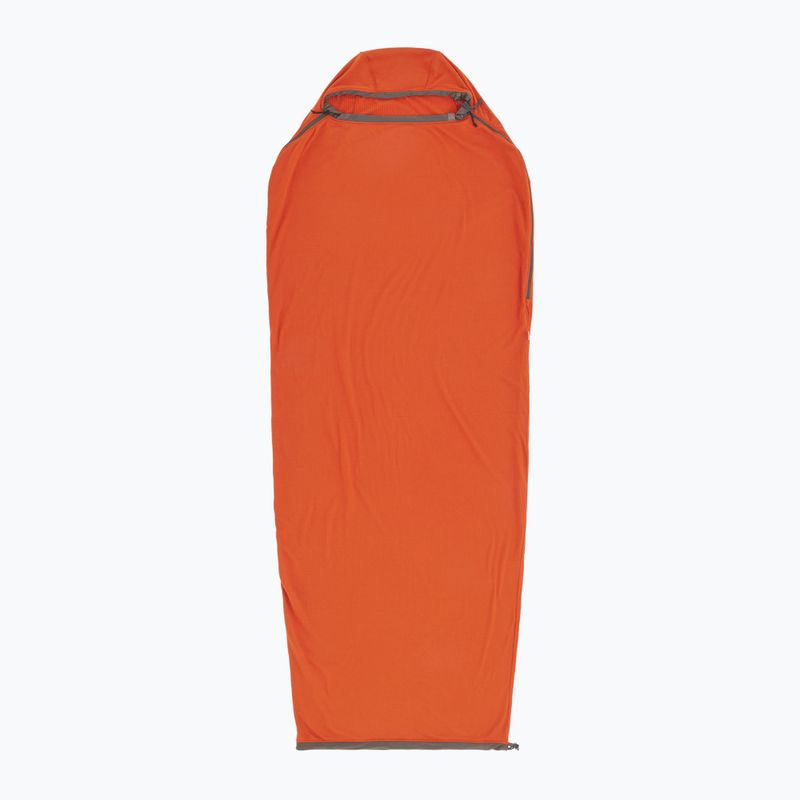 Hálózsák betét Sea to Summit Reactor Fleece Sleeping Bag Liner Mummy CT picante/beluga