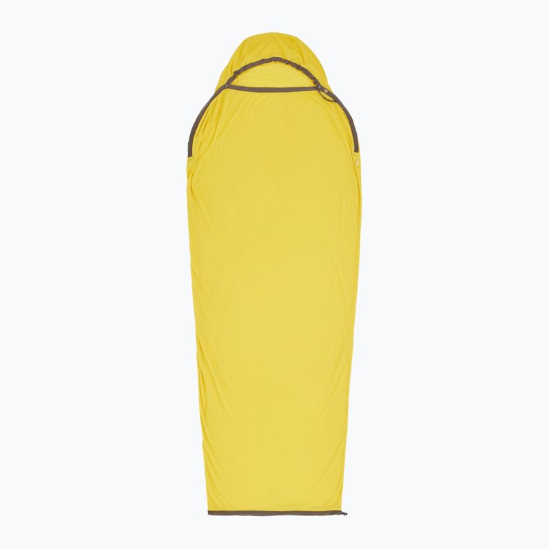 Hálózsák betét Sea to Summit Reactor Sleeping Bag Liner Mummy compact yellow