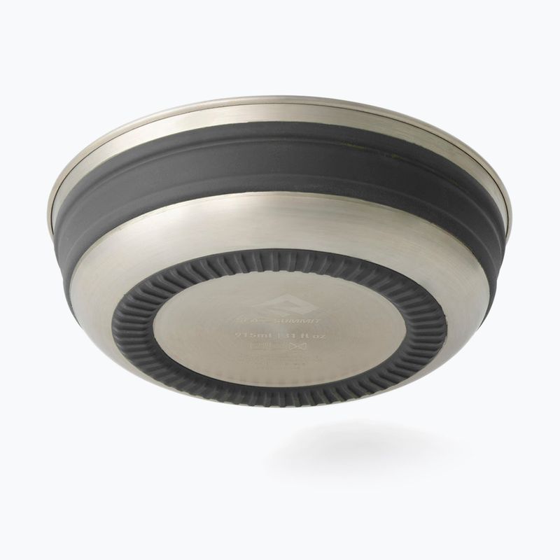 Sea to Summit Detour rozsdamentes acélból készült összecsukható tál 665 ml beluga grey 2