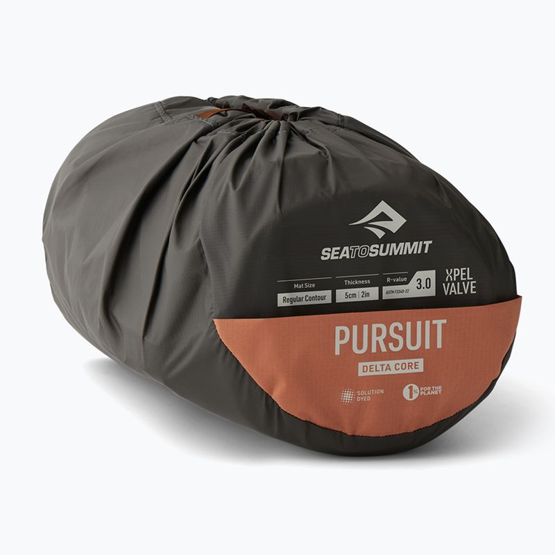 Sea To Summit Pursuit SI Regular Contour önfúvó szőnyeg piros 5