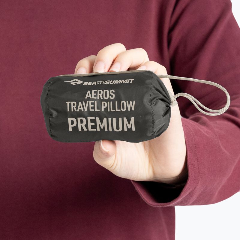 Utazópárna Sea To Summit Aeros Premium Travel jet black 6