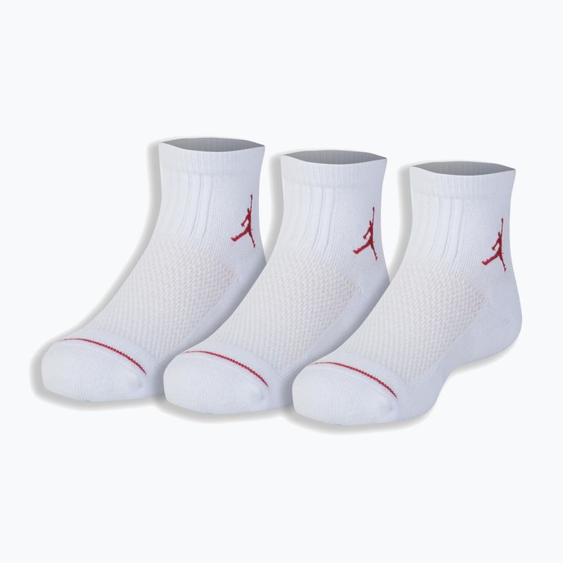 Gyerek zokni Air Jordan Jumpman Quarter 3 pairs white 2