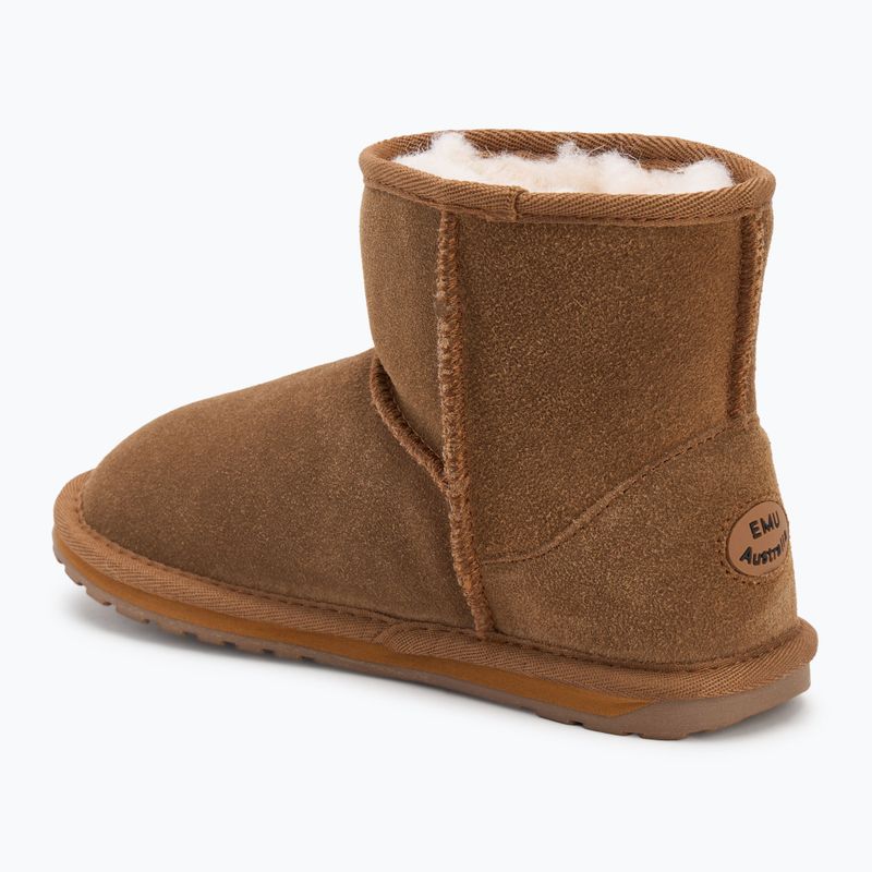 Emu Australia Wallaby Mini chastnut gyermek hócsizma 3