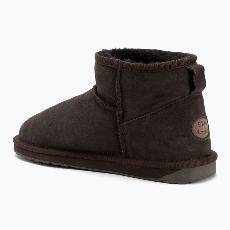 Női hócsizma EMU Australia Stinger Micro csokoládé csokoládé 3