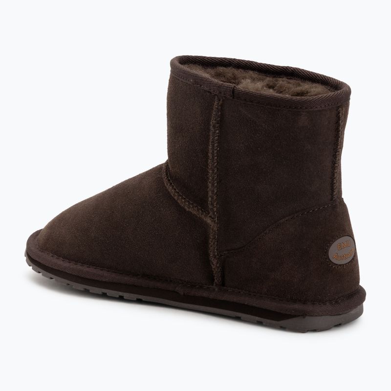 EMU Australia Wallaby Mini Teens hócsizma csokoládé 3