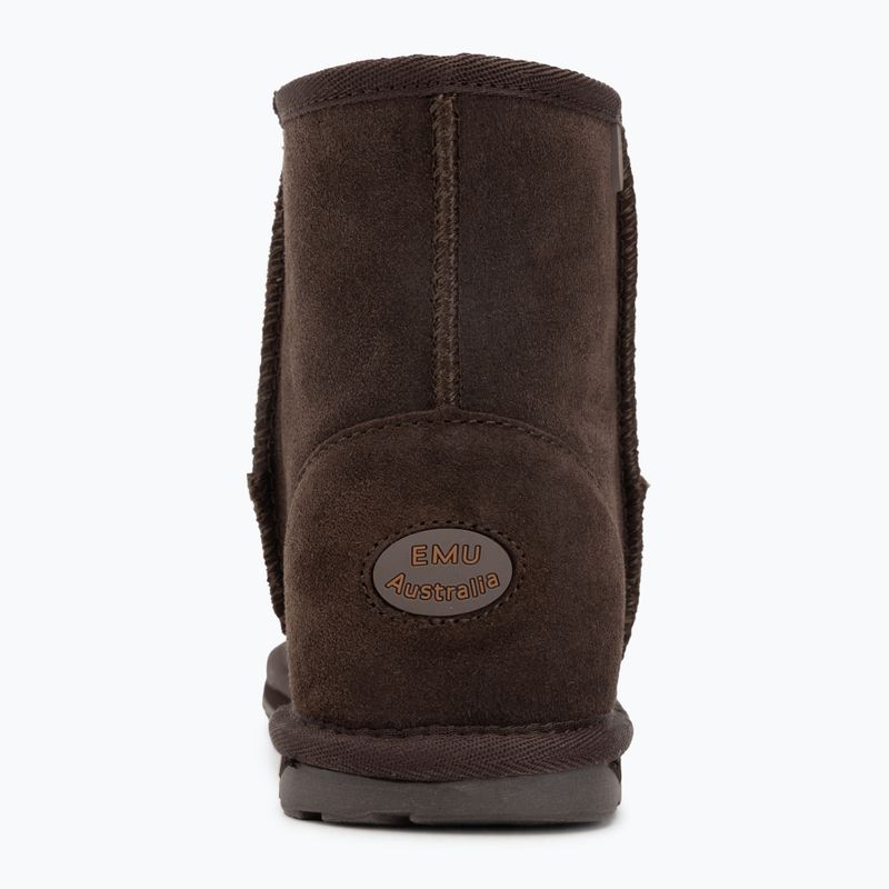 EMU Australia Wallaby Mini Teens hócsizma csokoládé 6