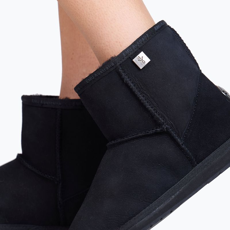 Női hó csizma EMU Australia Platinum Stinger Slim Mini fekete fekete 9