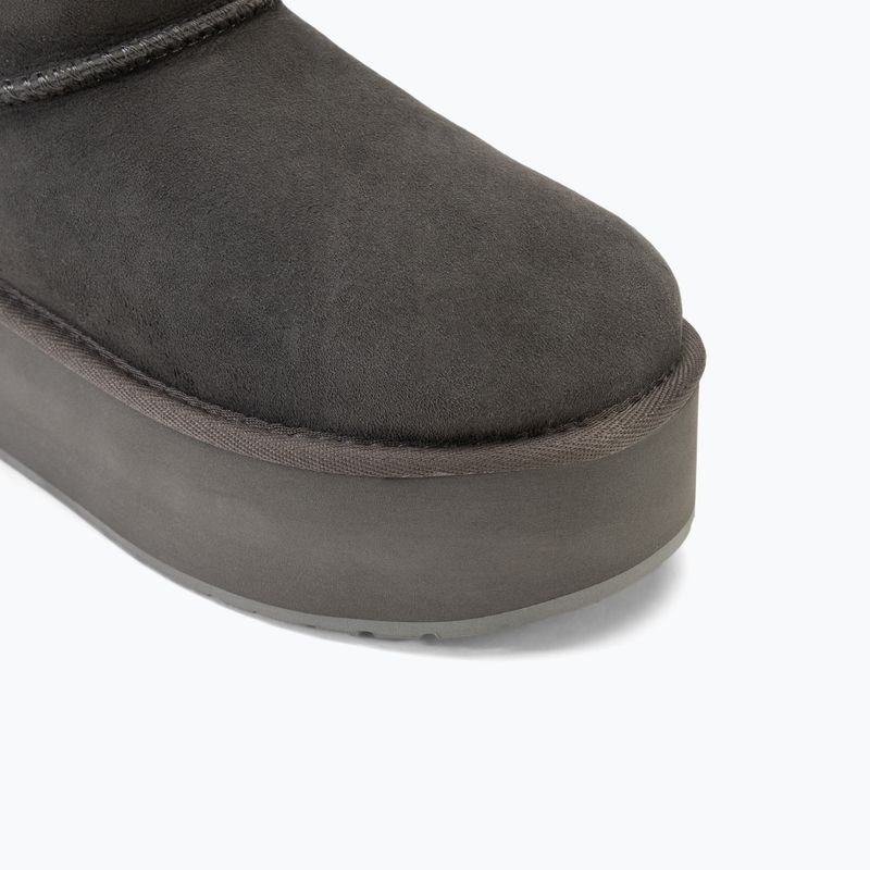 Női hó csizma EMU Australia Stinger Micro Flatform charcoal 7