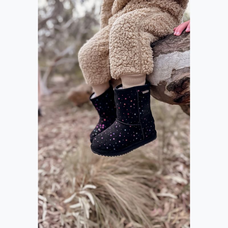 EMU Australia Sparkle Brumby gyermek hócsizma fekete 10
