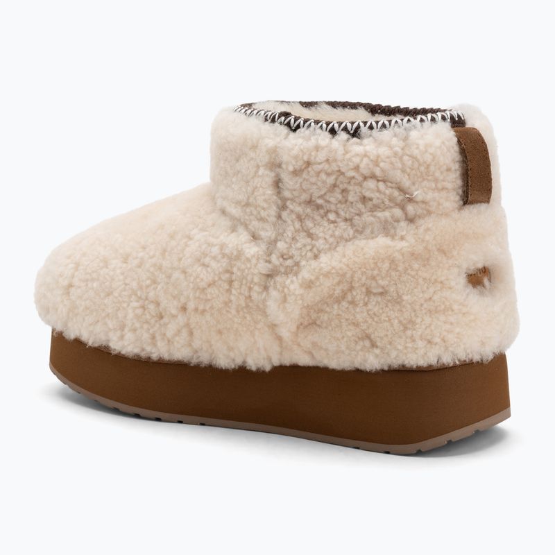 Emu Australia női hó csizma Stinger Micro Flatform Teddy természetes 3