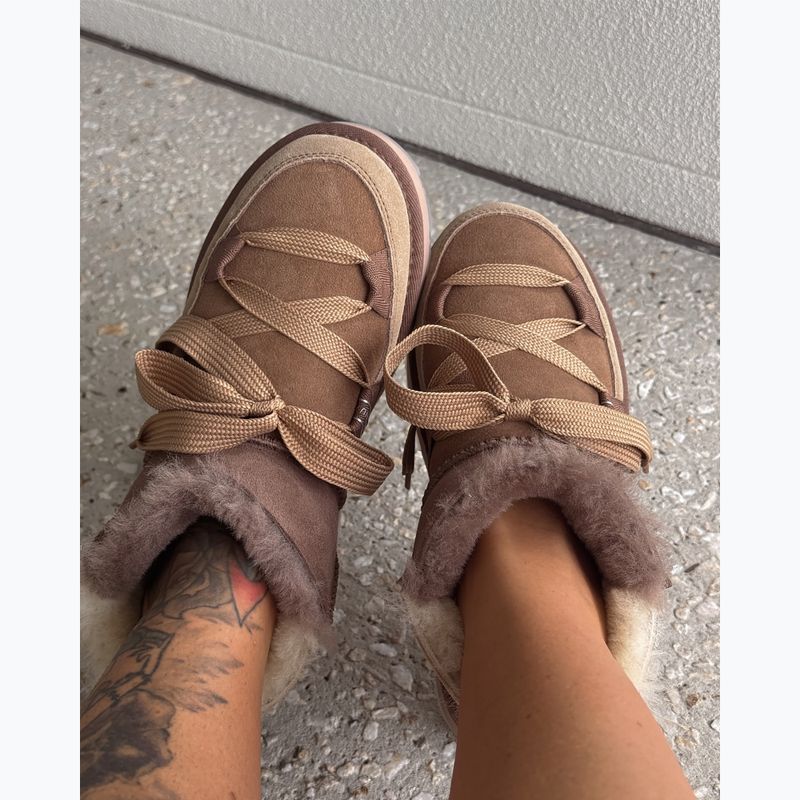 Női hó csizma EMU Australia Blurred Micro Patchwork gomba 9