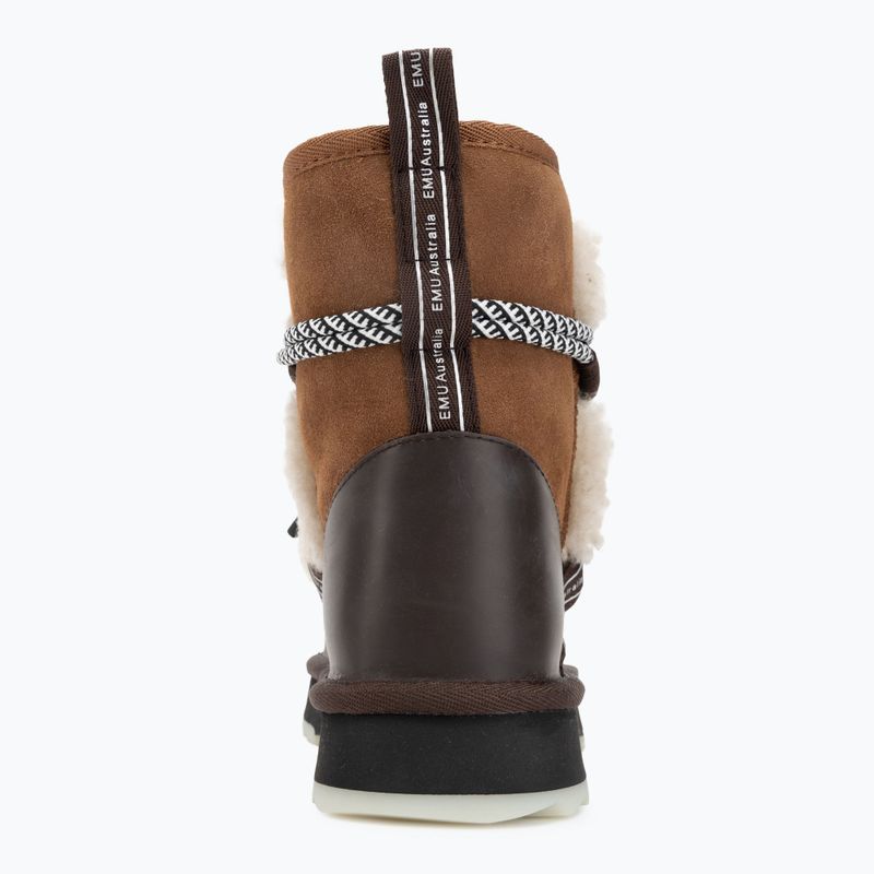 EMU Australia Blurred Teddy gesztenye női hó csizma 6