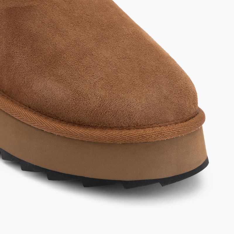 EMU Australia női Sharky Micro Flatform gesztenye/fekete hócsizma 7