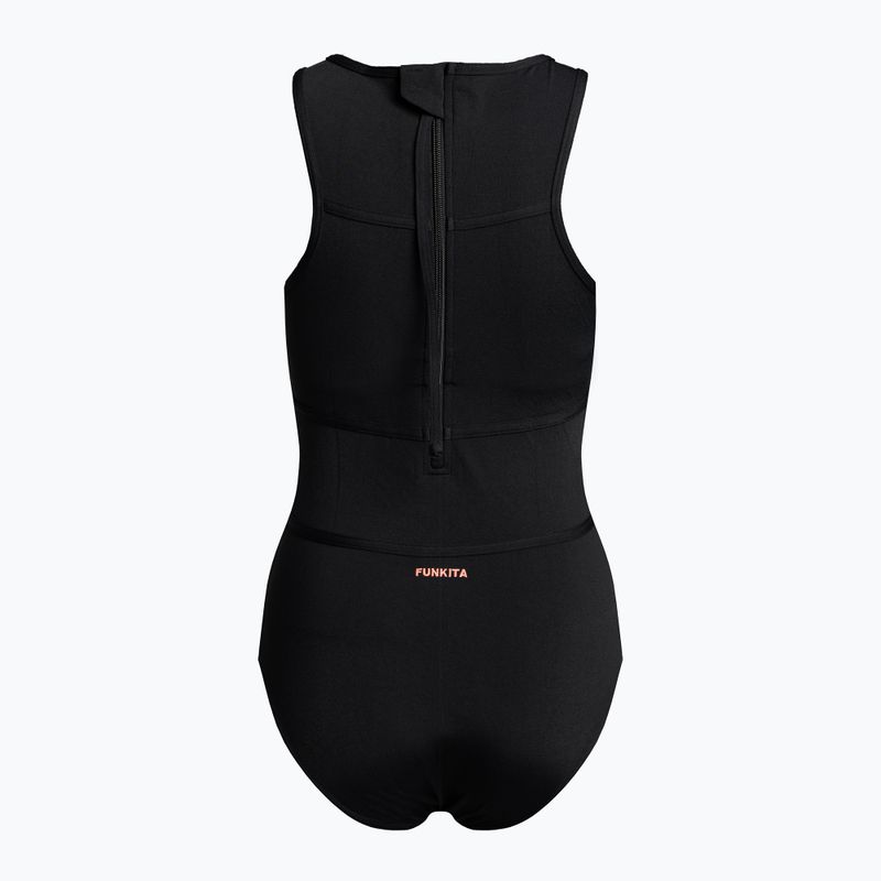 Funkita Hi Flyer egyrészes női fürdőruha Fekete FKS003L00038 2