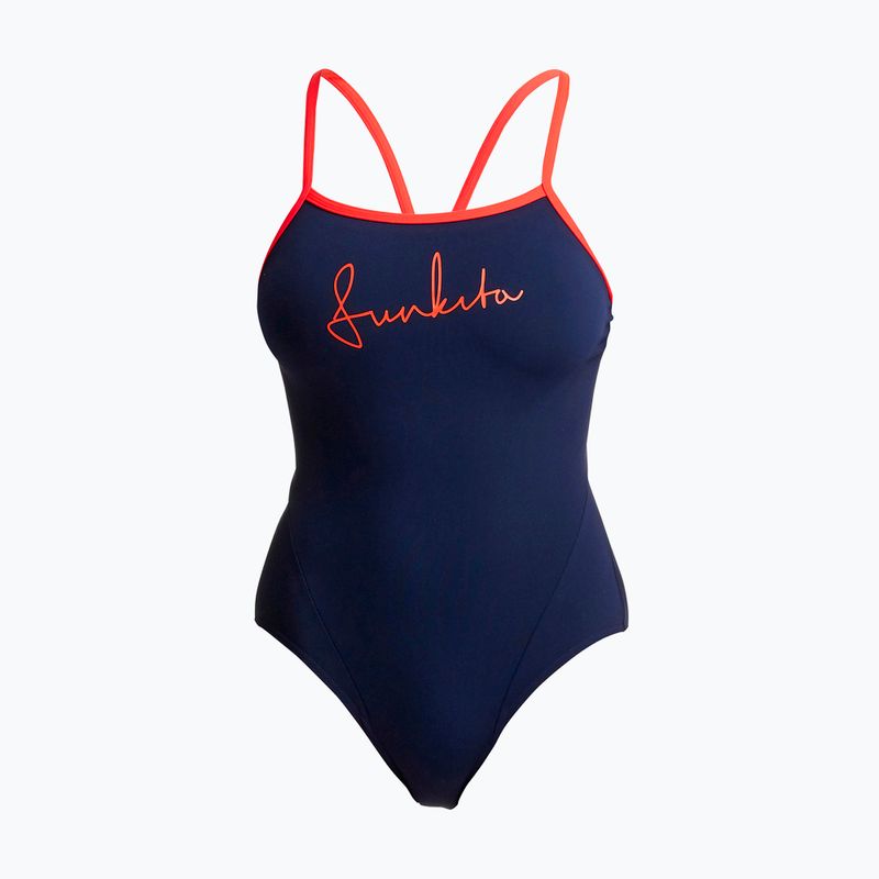 Női fürdőruha Funkita Single Strap One Piece egyrészes óceántűz 5