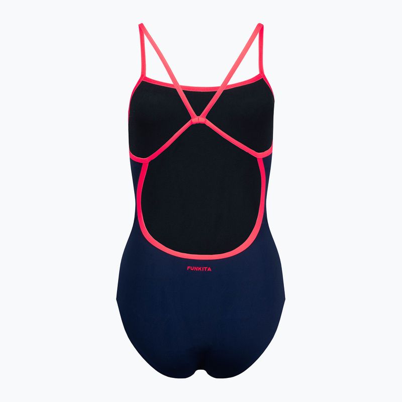 Női fürdőruha Funkita Single Strap One Piece egyrészes óceántűz 2