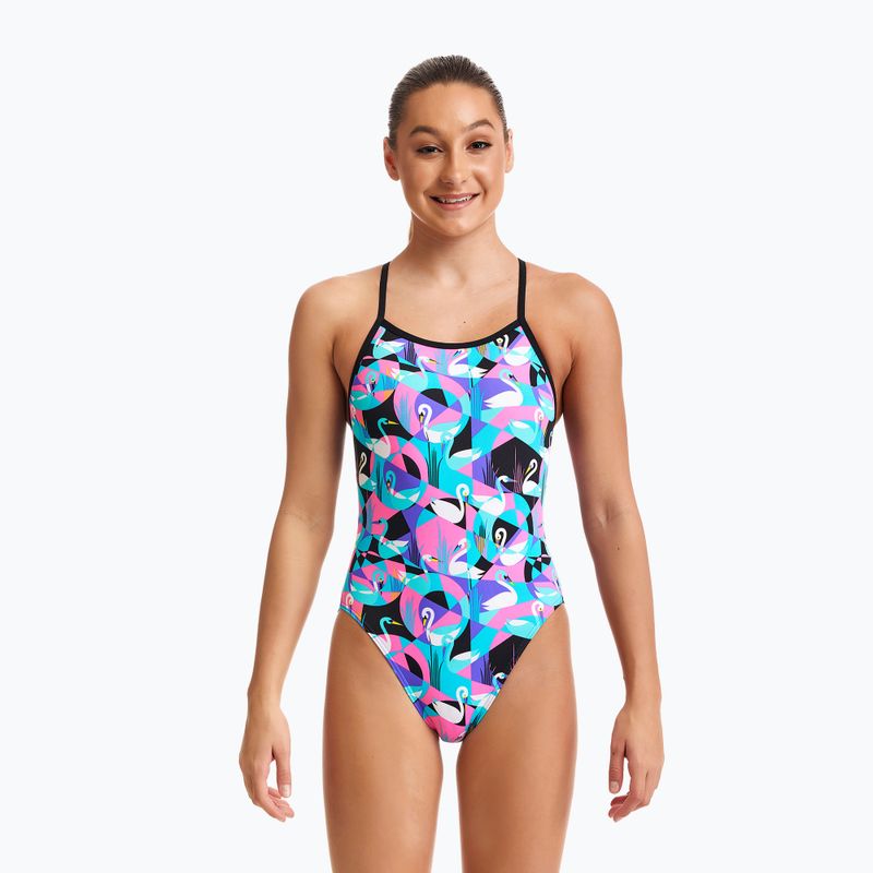 Funkita Eco Eco Single Strap gyermek fürdőruha kék FKS030G7133008 5