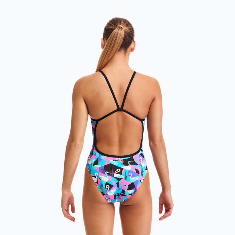 Funkita Eco Eco Single Strap gyermek fürdőruha kék FKS030G7133008 6