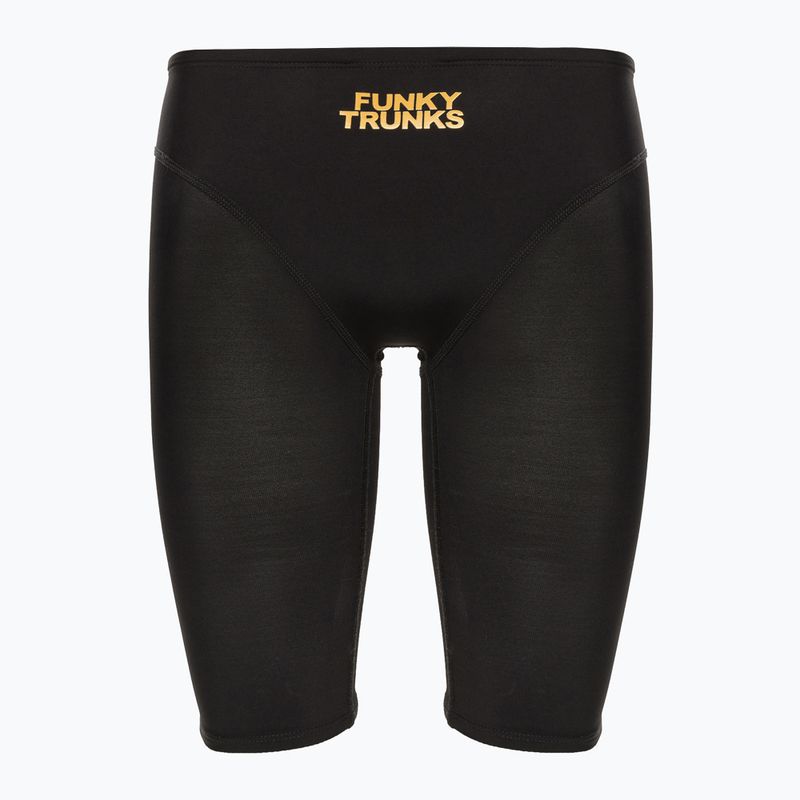 Férfi úszódzsem Funky Trunks Apex Viper fekete támadás