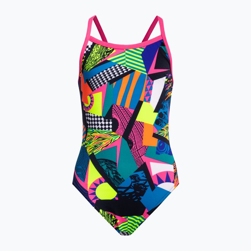 Funkita Eco Eco Single Strap gyermek fürdőruha tengerészkék FS16G0076010