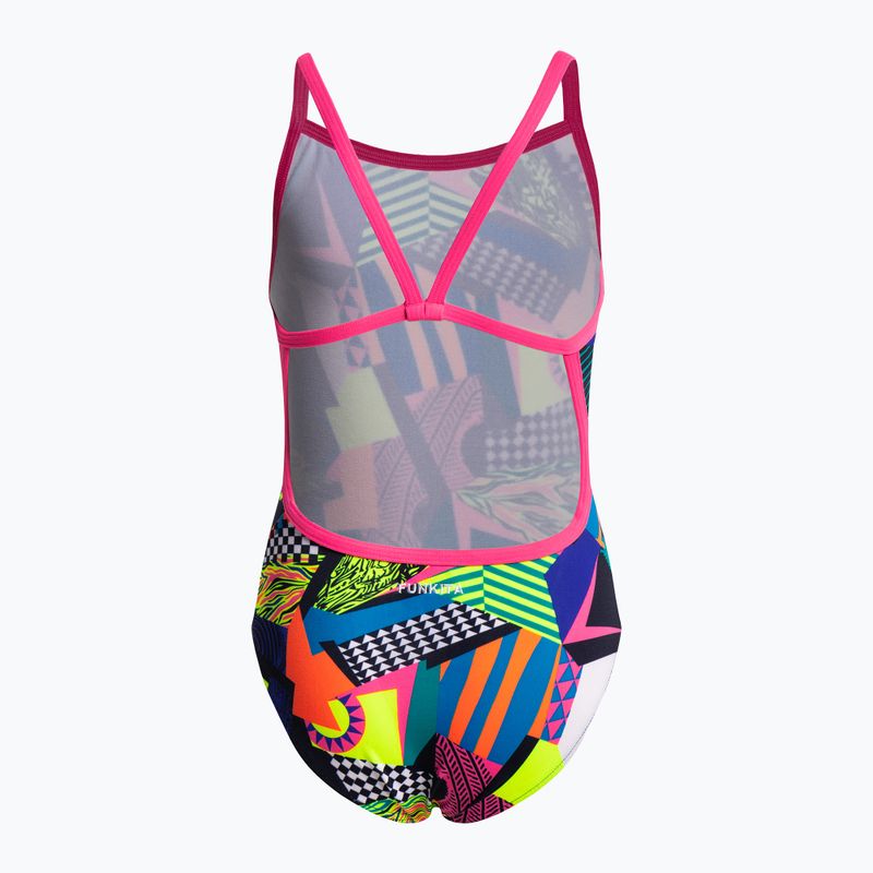 Funkita Eco Eco Single Strap gyermek fürdőruha tengerészkék FS16G0076010 2