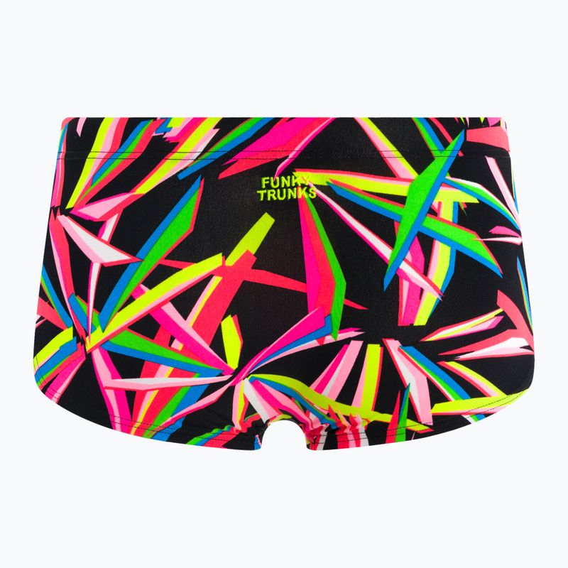 Férfi fürdőnadrág FUNKY TRUNKS Klasszikus fürdőnadrág fekete és színes FT30M71387 2