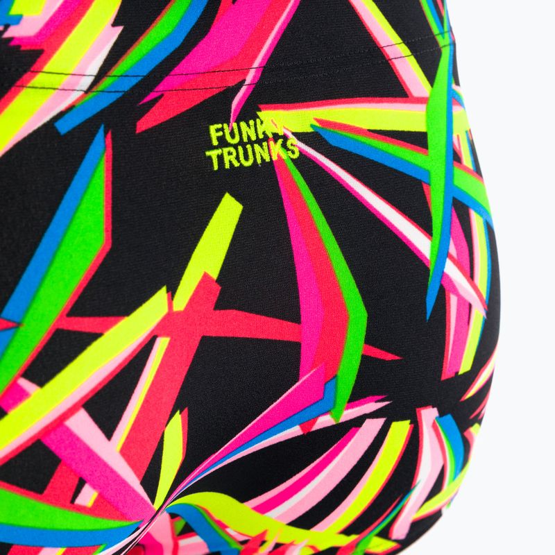 Férfi fürdőnadrág FUNKY TRUNKS Klasszikus fürdőnadrág fekete és színes FT30M71387 3