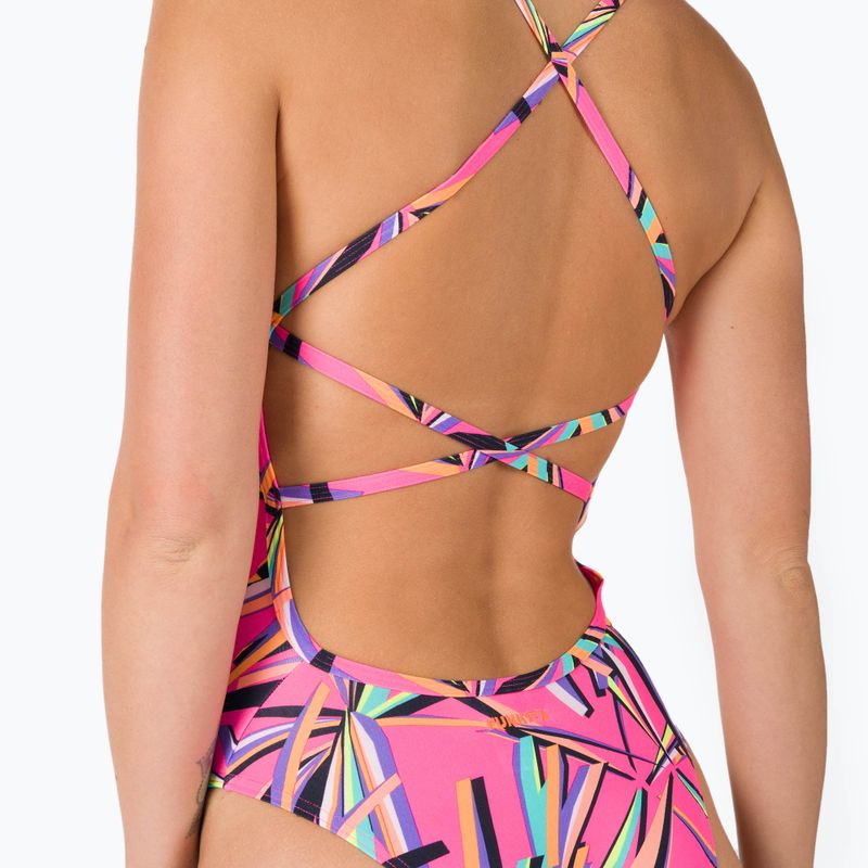 Funkita női egyrészes fürdőruha Strapped In One Piece rózsaszín FS38L7138808 7