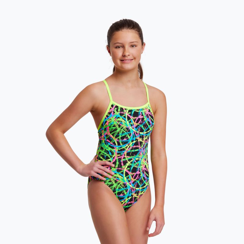 Funkita Eco Eco Single Strap gyermek fürdőruha szín FS16G7139308 5
